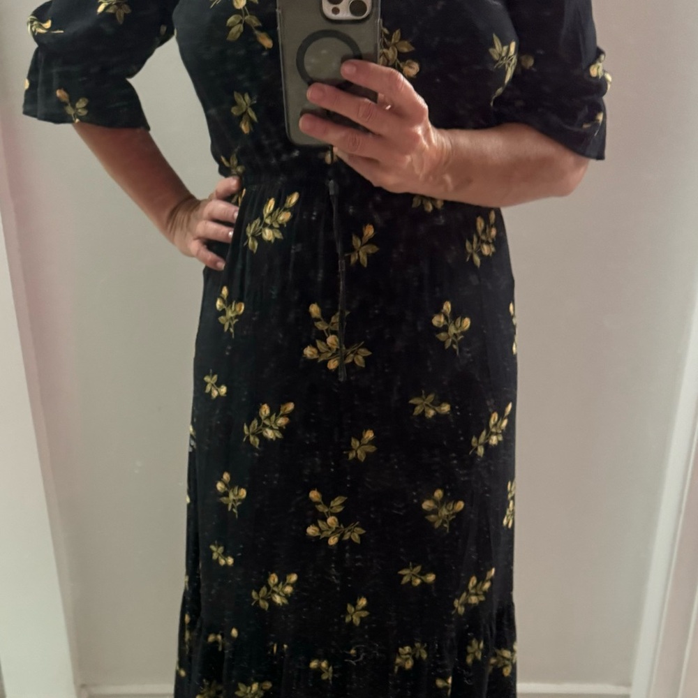 Reformation jeans vanilla prairie dress size 10